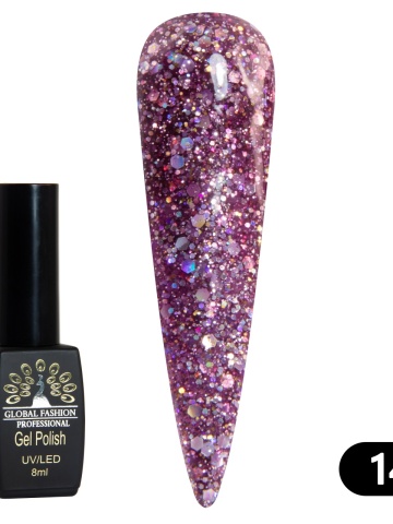 Oja semipermanenta BLACK ELITE, Global Fashion 8 ml, 149 - Img 2