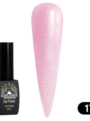 Oja semipermanenta BLACK ELITE, Global Fashion 8 ml, 170 - Img 2