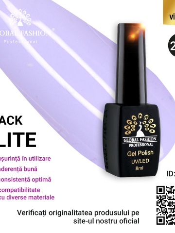 Oja semipermanenta BLACK ELITE, Global Fashion 8 ml, 218 - Img 1