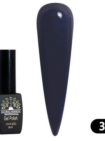 Oja semipermanenta Black Elite, Global Fashion 8 ml, 309 - Img 2