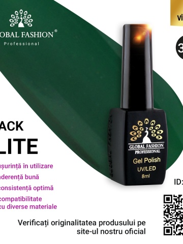 Oja semipermanenta Black Elite, Global Fashion 8 ml, 311 - Img 1