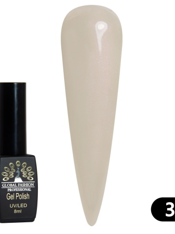 Oja semipermanenta Black Elite, Global Fashion 8 ml, 319 - Img 2