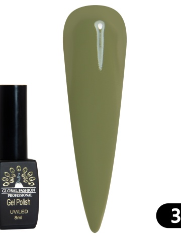 Oja semipermanenta Black Elite, Global Fashion 8 ml, 323 - Img 2