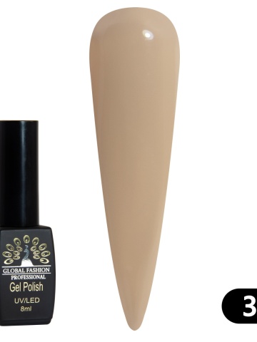 Oja semipermanenta Black Elite, Global Fashion 8 ml, 342 - Img 2