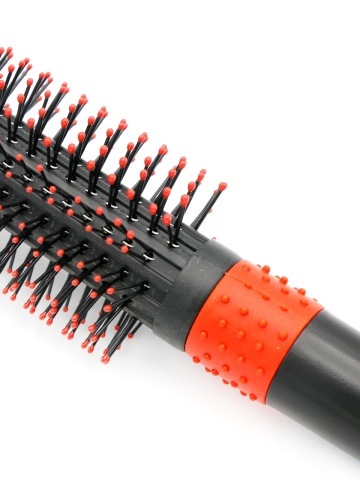 Perie de par circulara 8516 - Black/Red - Img 4