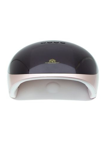 Lampa LED/UV S6 pentru manichiura, Global Fashion, 68W, ecran digital, timer, culoare neagra - Img 1
