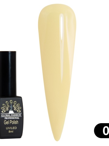 Oja semipermanenta Black Elite, Global Fashion 8 ml, 013 - Img 2