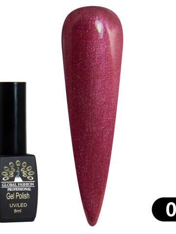 Oja semipermanenta Black Elite, Global Fashion 8 ml, 021 - Img 2