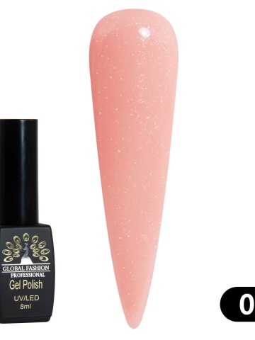 Oja semipermanenta BLACK ELITE, Global Fashion 8 ml, 076 - Img 2
