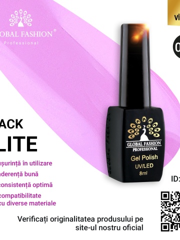 Oja semipermanenta BLACK ELITE, Global Fashion 8 ml, 089 - Img 1
