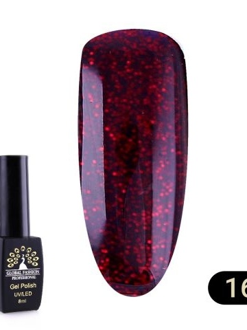 Oja semipermanenta BLACK ELITE, Global Fashion 8 ml, 168 - Img 1