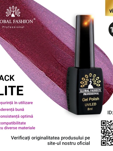 Oja semipermanenta BLACK ELITE, Global Fashion 8 ml, 172 - Img 1
