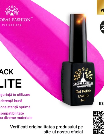 Oja semipermanenta BLACK ELITE, Global Fashion 8 ml, 204 - Img 1