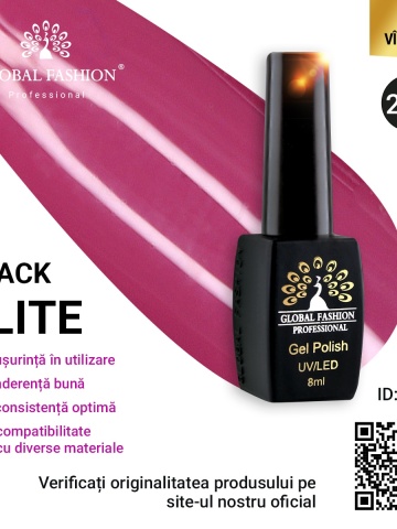 Oja semipermanenta BLACK ELITE, Global Fashion 8 ml, 285 - Img 1