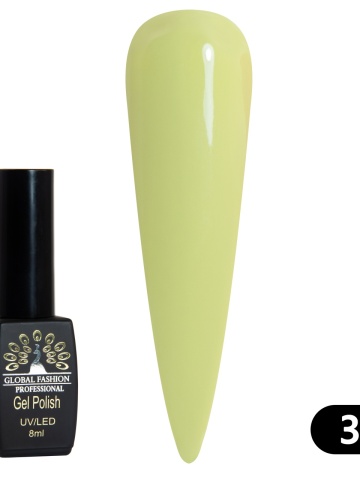 Oja semipermanenta Black Elite, Global Fashion 8 ml, 308 - Img 2