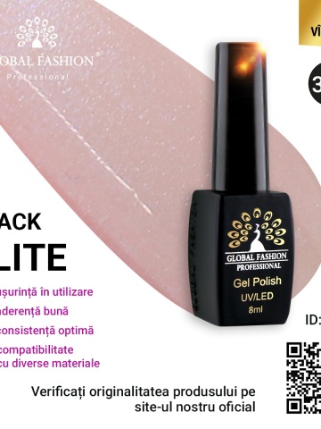 Oja semipermanenta Black Elite, Global Fashion 8 ml, 345 - Img 1