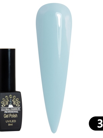 Oja semipermanenta Black Elite, Global Fashion 8 ml, 366 - Img 2