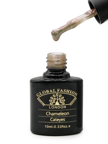 Oja semipermanenta Chameleon Cat Eyes, Global Fashion, 10ml, 21 - Img 4