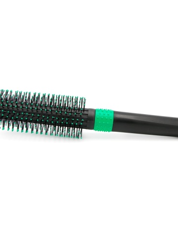 Perie de par circulara 8516 - Black/Green - Img 2