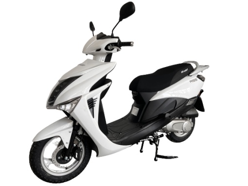 Scuter pe benzina, Voltarom Delivery, Permis A1 sau B, S5, 49 cc, Alb