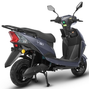 Scuter Electric 2000W, Voltarom VS1 Fara permis, 60V, 20Ah, viteza maxima 25 Km pe ora, Gri, Autonomie 74Km - Img 7