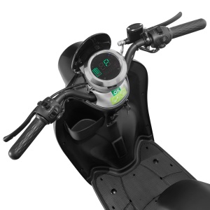 Scuter Electric, Voltarom S2, CU PERMIS, 2000 W, autonomie pana la 60 km, Negru, remorciromania.ro,7330