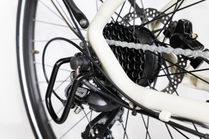 Bicicletă Electrică 250W, Voltarom C30, Baterie 36V 10Ah, Autonomie 60 km, Frâne Hidraulice, Roți 700C - Img 6