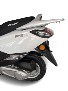 Scuter pe benzina, Delivery, Permis A1 sau B, Revolt, S5, 49 cc, Alb - Img 6