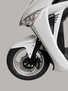 Scuter pe benzina, Voltarom Delivery, Permis A1 sau B, S5, 49 cc, Alb - Img 5