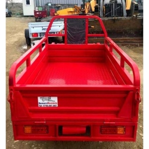 Triciclu Electric - Tuk Tuk - camioneta 290x100 cm - Rosu