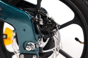 Bicicletă electrică pliabilă cu motor 250W, baterie 36V 10Ah, Voltarom Energy Urbanfold i6, autonomie până la 60 km. Cadru din magneziu, roți 16 inch și frâne pe disc. - Img 4