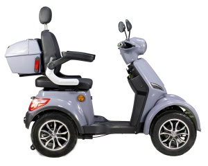 Tricicleta Electrica, FARA Permis, Volta M6, viteza maxima 25 km pe ora, Motor 1000W, Autonomie pana la 50km - Img 4