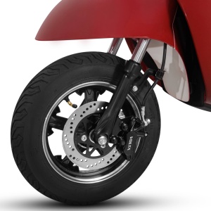 Scuter electric, 2000W, cu permis, Voltarom S2, autonomie pana la 60 km, visiniu, remorciromania.ro,7342