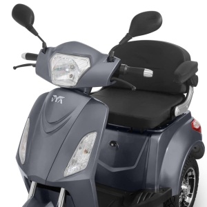 RESIGILAT * Triciclu electric 1000W, Voltarom VM4 Fara permis, 60V, 20Ah, viteza maxima 25 Km pe ora, Gri, Autonomie 50Km - Img 10