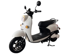 Scuter electric, 2000W, cu permis, Voltarom S2, autonomie 50 km, alb - Img 1