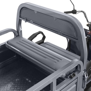 Triciclu Electric, FARA Permis, Motor 3900W, Voltarom Hercules, Tuk Tuk, 72V, 45Ah, pana la 50km autonomie, Gri, remorciromania.ro,7163