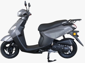 Scuter benzina, Voltarom Delivery PS3, 49.6 CC, Cu permis, 8.05 Cp, 45 Km/h, Gri - Img 3