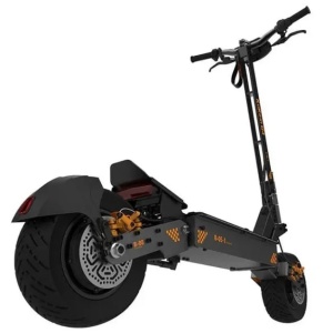 Trotineta electrica KuKirin G4, Viteza maxima 70km/h, Autonomie maxima 75Km, Motor 2000W, acumulator 60V/20Ah, Roti 11", Negru (Copy 1), remorciromania.ro,9444