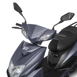 Scuter Electric 2000W, Voltarom VS1 Fara permis, 60V, 20Ah, viteza maxima 25 Km pe ora, Gri, Autonomie 74Km - Img 2