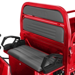 Triciclu Electric, FARA Permis, Motor 3900W, Voltarom Hercules VT5, Tuk Tuk, ROSU, viteza maxima 25 km pe ora, 72V, 60Ah, pana la 70km autonomie - Img 2