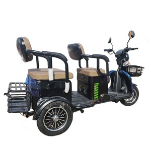 Triciclu Electric Voltarom, Motor 1800W, Fara Permis, Viteza Maxima 25 km pe ora, 1800W, Autonomie Pana La 60km, 2 locuri - Img 7