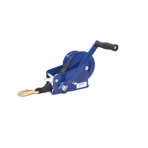 Troliu manual Husar, 3000lbs (1361Kg), cu banda textila, BSTR3000TX