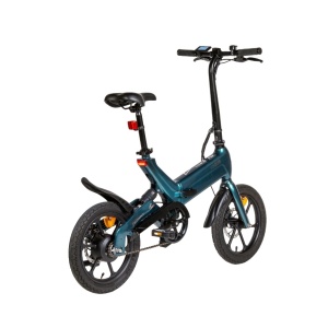 Bicicletă electrică pliabilă cu motor 250W, baterie 36V 10Ah, Voltarom Energy Urbanfold i6, autonomie până la 60 km. Cadru din magneziu, roți 16 inch și frâne pe disc. - Img 2