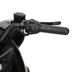 Scuter Electric, Voltarom S2, CU PERMIS, 2000 W, autonomie pana la 60 km, Negru, remorciromania.ro,7326