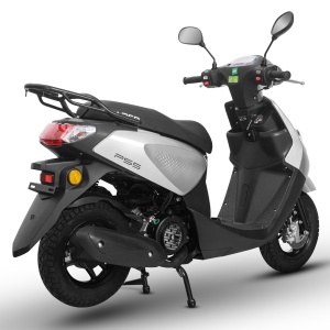 Scuter benzina, Voltarom Delivery PS5, 125 CC, Cu permis, 7.34 Cp, 80 Km/h, Gri, remorciromania.ro,7047