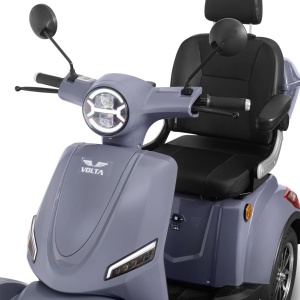 Tricicleta Electrica, FARA Permis, Volta M6, viteza maxima 25 km pe ora, Motor 1000W, Autonomie pana la 50km - Img 5