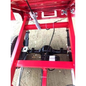 Triciclu Electric - Tuk Tuk - camioneta 290x100 cm - Rosu - Img 11