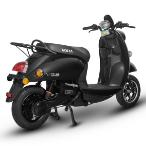 Scuter Electric, Voltarom S2, CU PERMIS, 2000 W, autonomie pana la 60 km, Negru, remorciromania.ro,7327