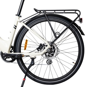 Bicicletă Electrică 250W, Voltarom C30, Baterie 36V 10Ah, Autonomie 60 km, Frâne Hidraulice, Roți 700C - Img 5