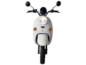 Scuter electric, 2000W, cu permis, Voltarom S2, autonomie 50 km, alb - Img 5